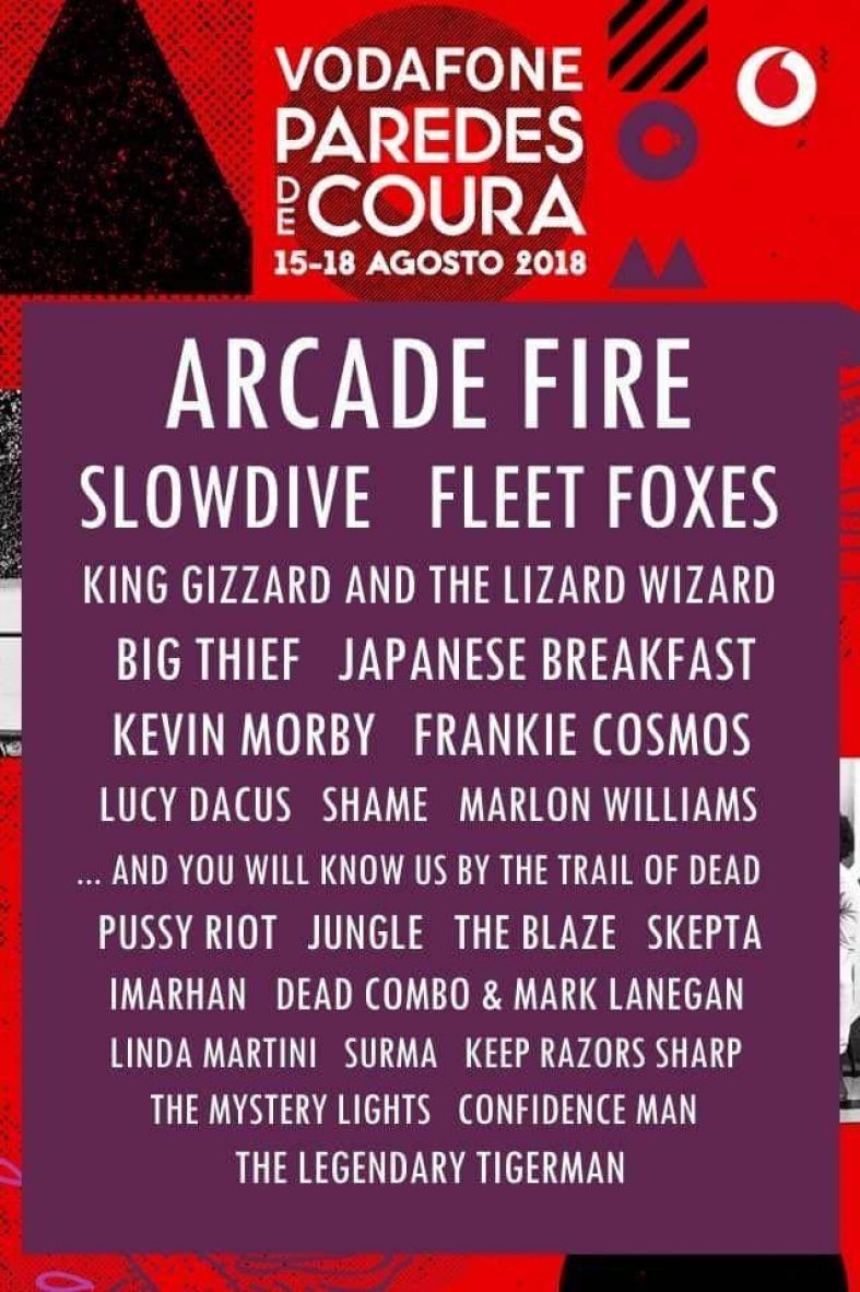 [Concert] Arcade Fire @Paredes de Coura 2018