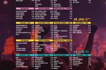 [Nos Alive ’18] Schedule (12,13 & 14 July)
