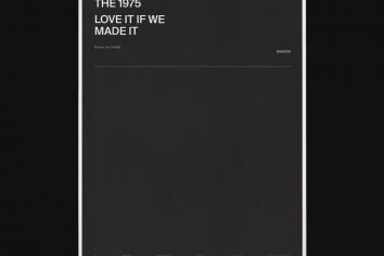 [New Single] The 1975 – Love It If We Made It