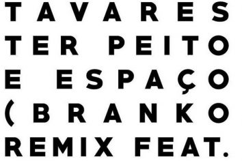 [Remix] Sara Tavares – Ter Peito e Espaço (Branko Remix feat Plutónio)