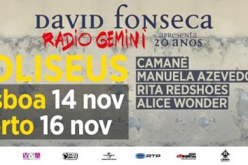 [Concerto e Entrevista] David Fonseca