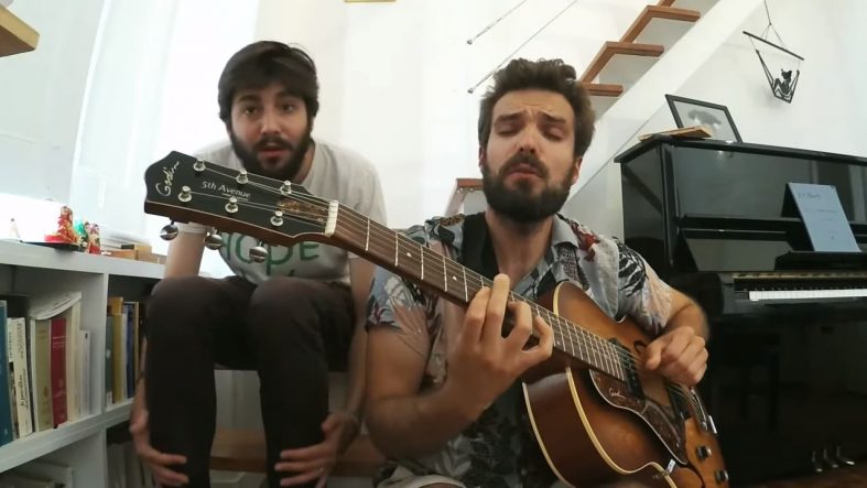 [Cover] Salvador Sobral & André Santos – O Primeiro Gomo da Tangerina (Sérgio Godinho Cover)