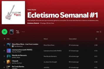 [Playlist] Ecletismo Semanal #1