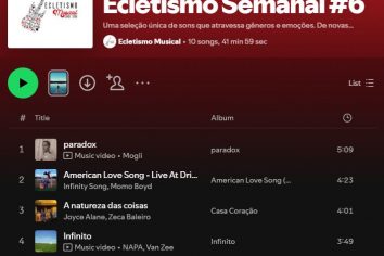 [Playlist] Ecletismo Semanal #6