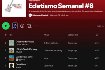 [Playlist] Ecletismo Semanal #8