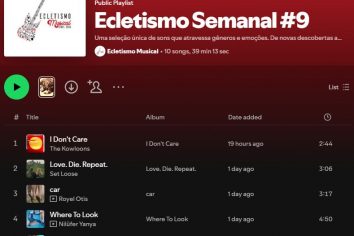 [Playlist] Ecletismo Semanal #9
