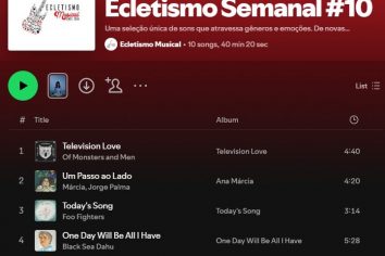 [Playlist] Ecletismo Semanal #10
