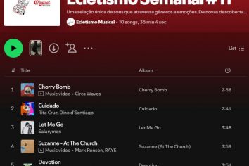 [Playlist] Ecletismo Semanal #11