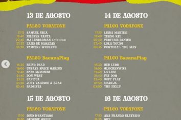 [Festival] Vodafone Paredes de Coura 2025 (Horários e Destaques)