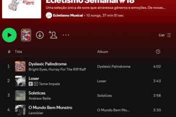 [Playlist] Ecletismo Semanal #18