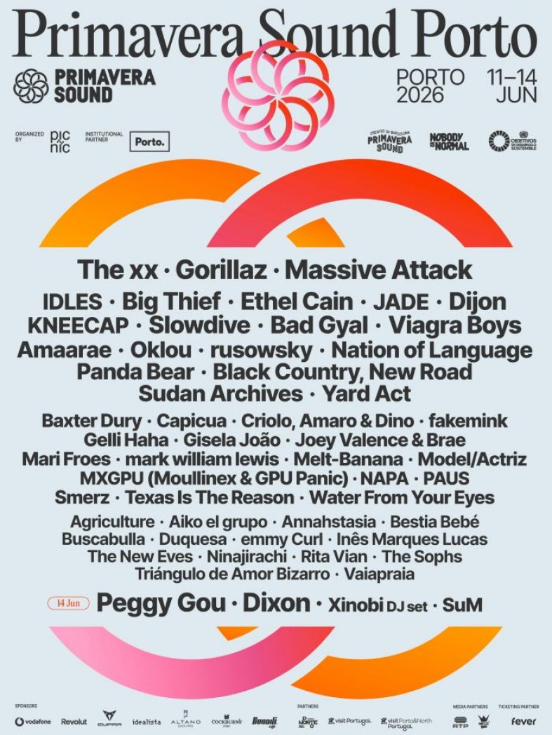 [Festival] Primavera Sound Porto 2026 (Lineup)