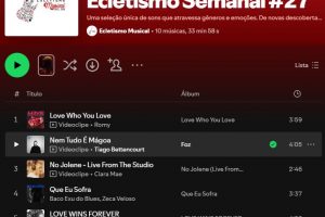 [Playlist] Ecletismo Semanal #27