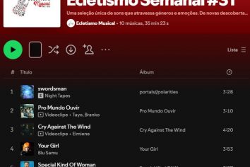 [Playlist] Ecletismo Semanal #31