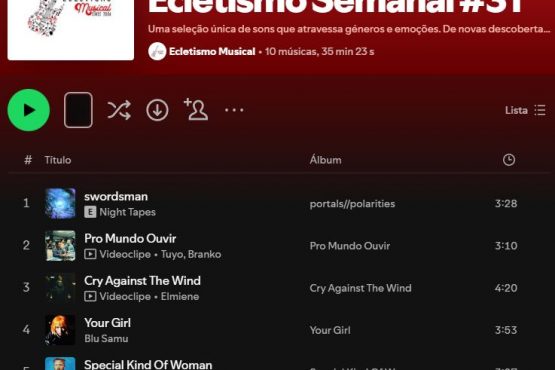 [Playlist] Ecletismo Semanal #31