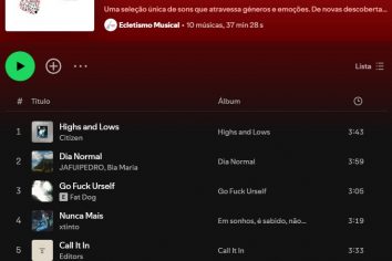 [Playlist] Ecletismo Semanal #52