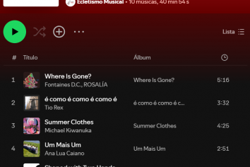 [Playlist] Ecletismo Semanal #60